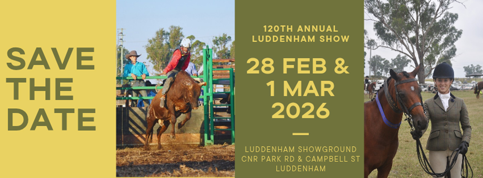 Save the Date Luddenham Show 28 Feb 2026